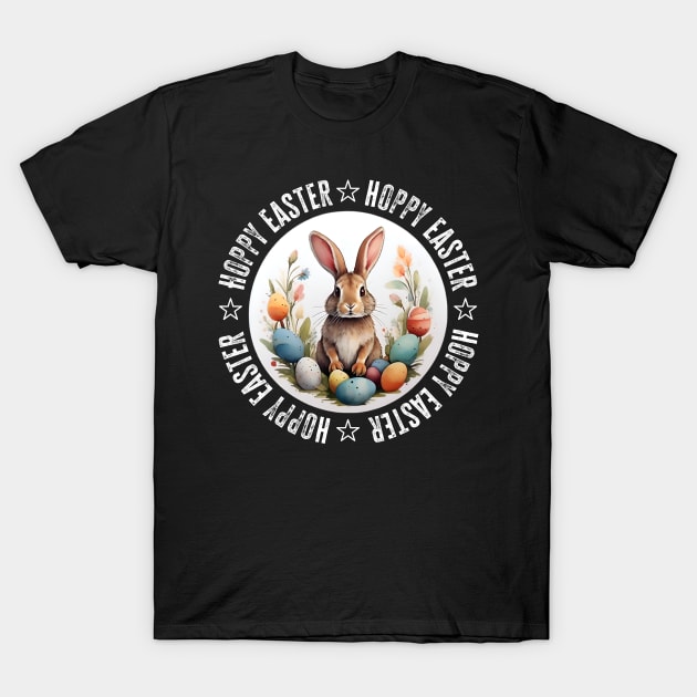 Hoppy Easter T-Shirt by Coralgb